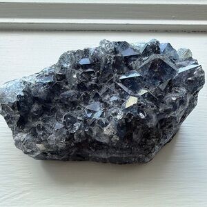 Natural Blue Crystal Cluster